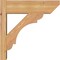 Ekena Millwork Olympic Slat Smooth Outlooker, Western Red Cedar, 5 1/2"W x 16"D x 16"H OUT06X16X16OLY06SWR - alternate 4